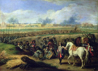 Louis XIV (1638-1715) au siège de Tournai, 21 juin 1667 - Adam Frans van der Meulen